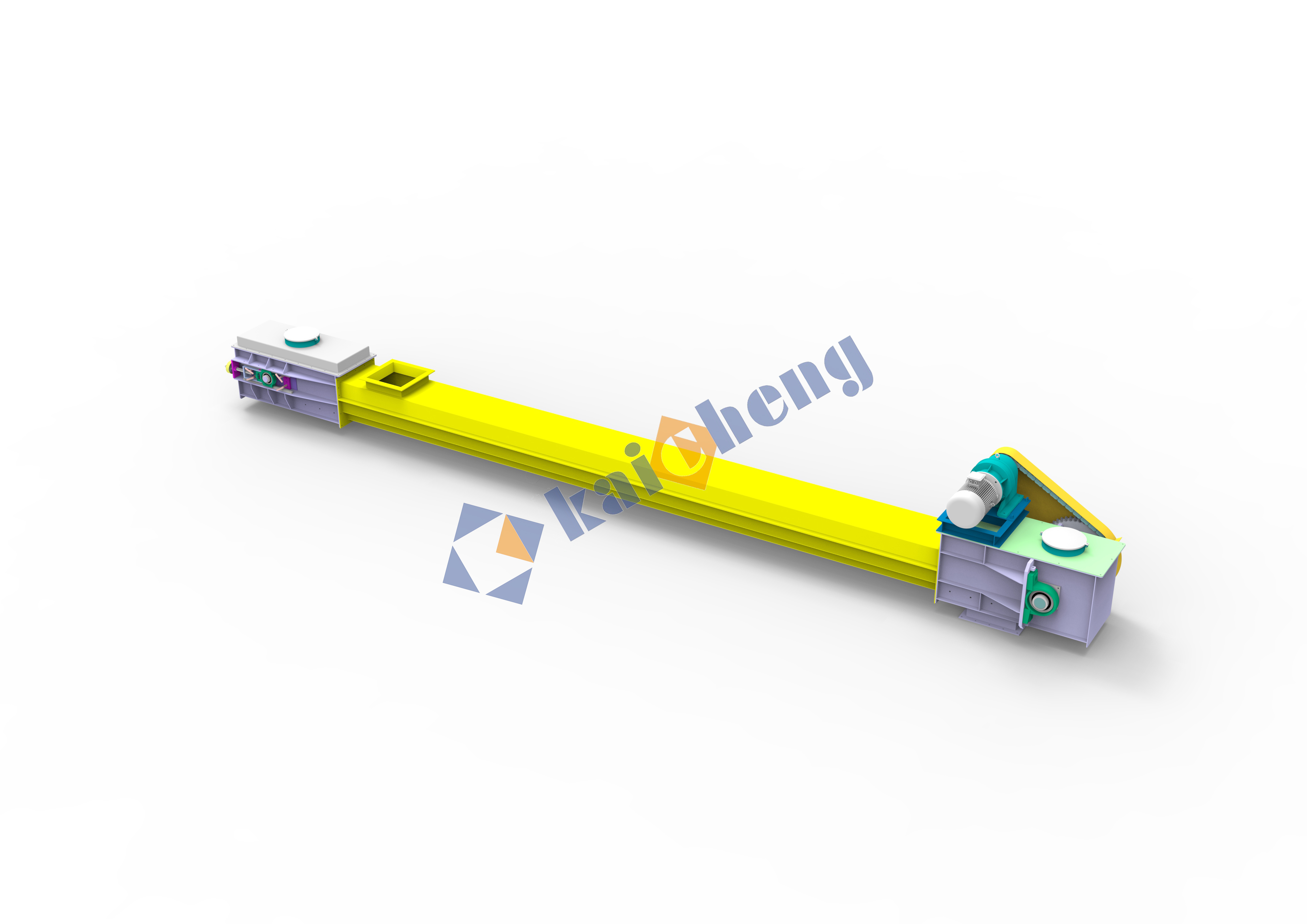 Buried Scraper Conveyor Device