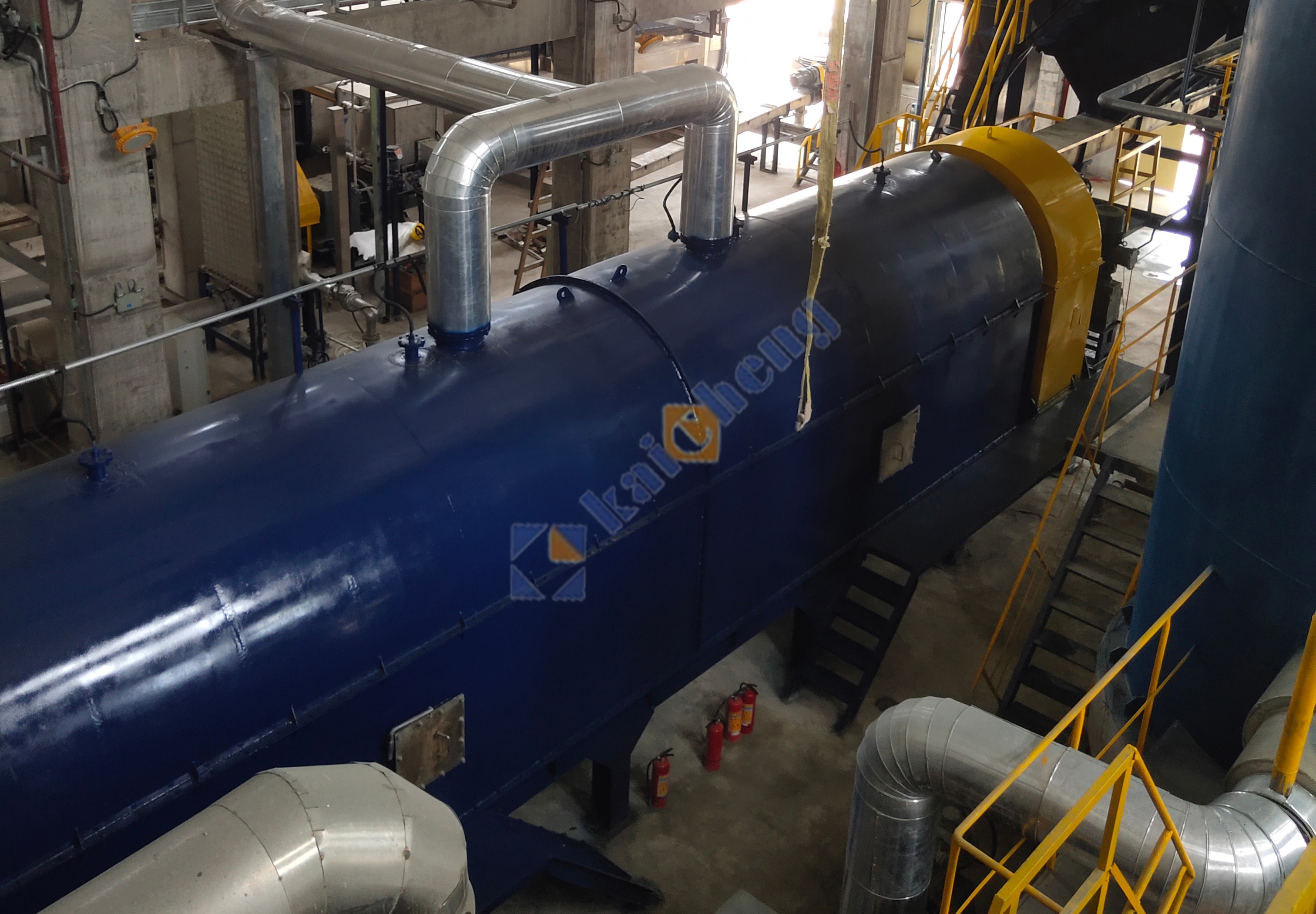 In 2020，The First Domestic Complete System Construction Project of Steam Drying+Pyrolysis Carbonization Process Route was Successfully Put into Operation