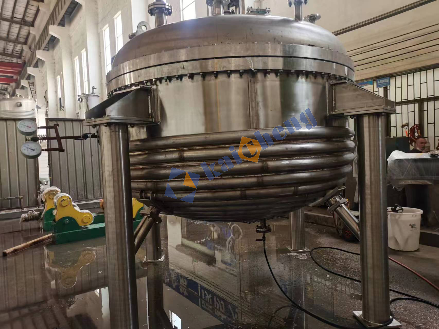 Explosive Chemical Cooling and Production
