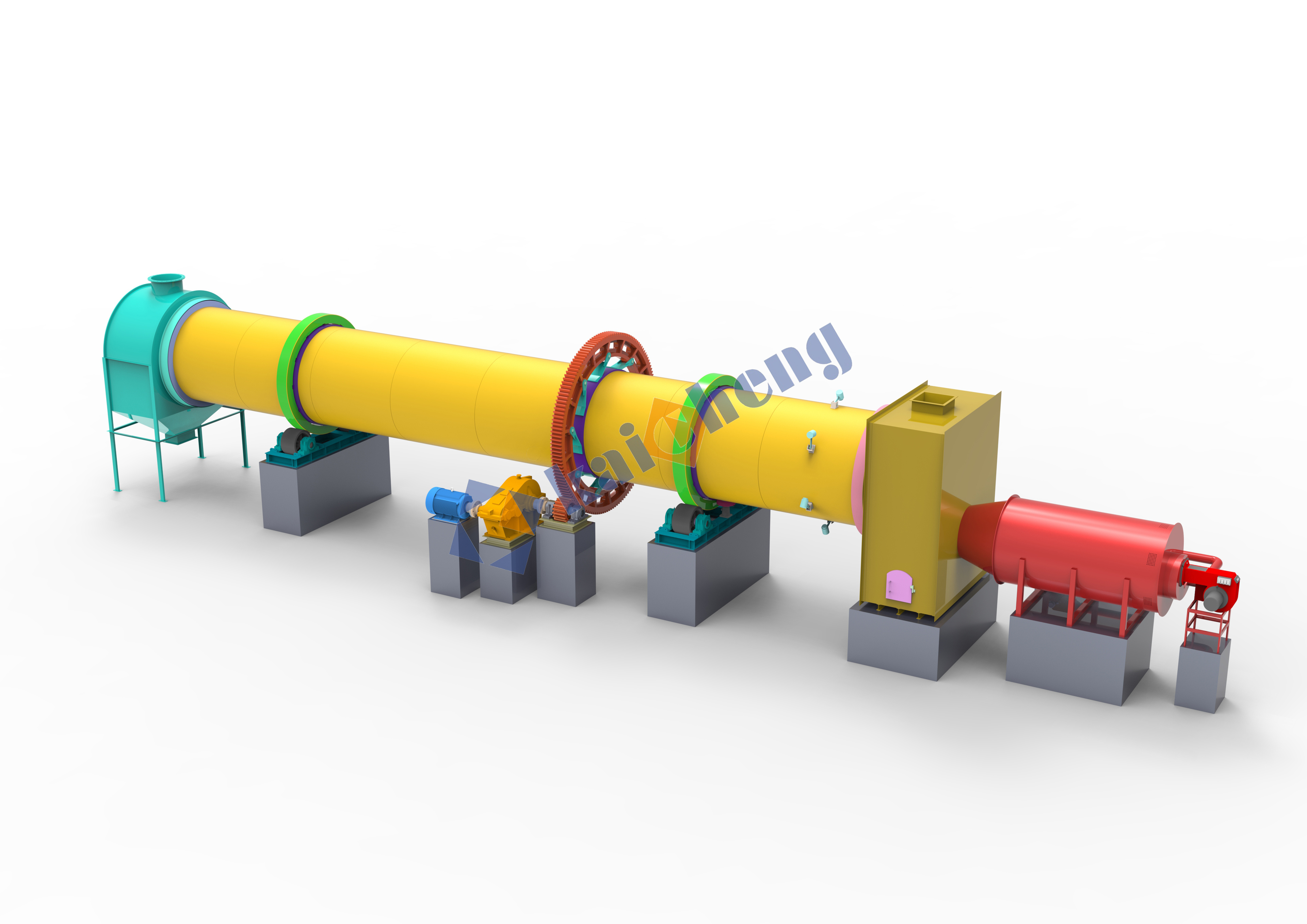 Rotary Cylinder Dryer / Single Channel Dryer
