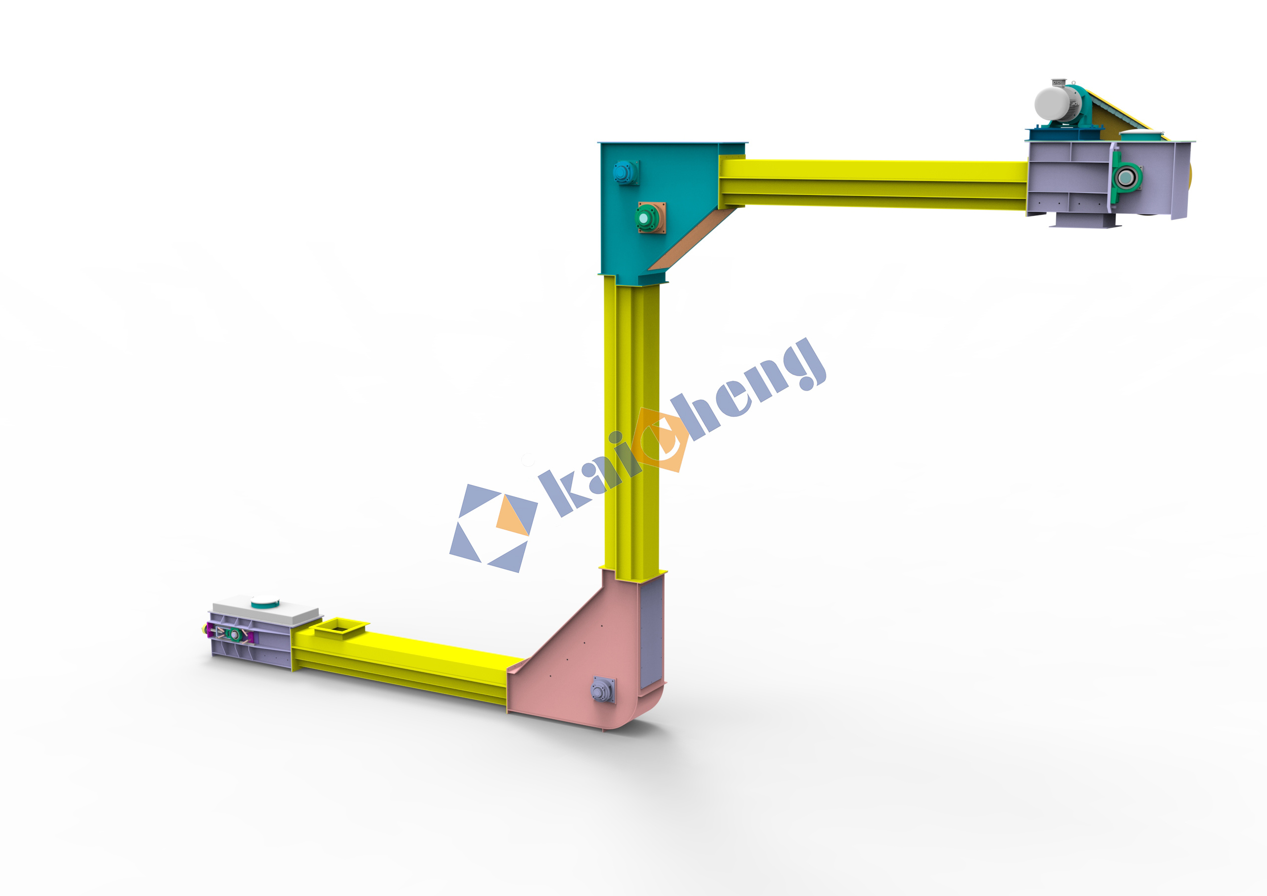 Buried Scraper Conveyor Device