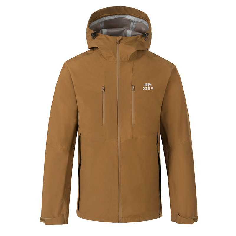 Chaqueta de cáscara suave de los hombres