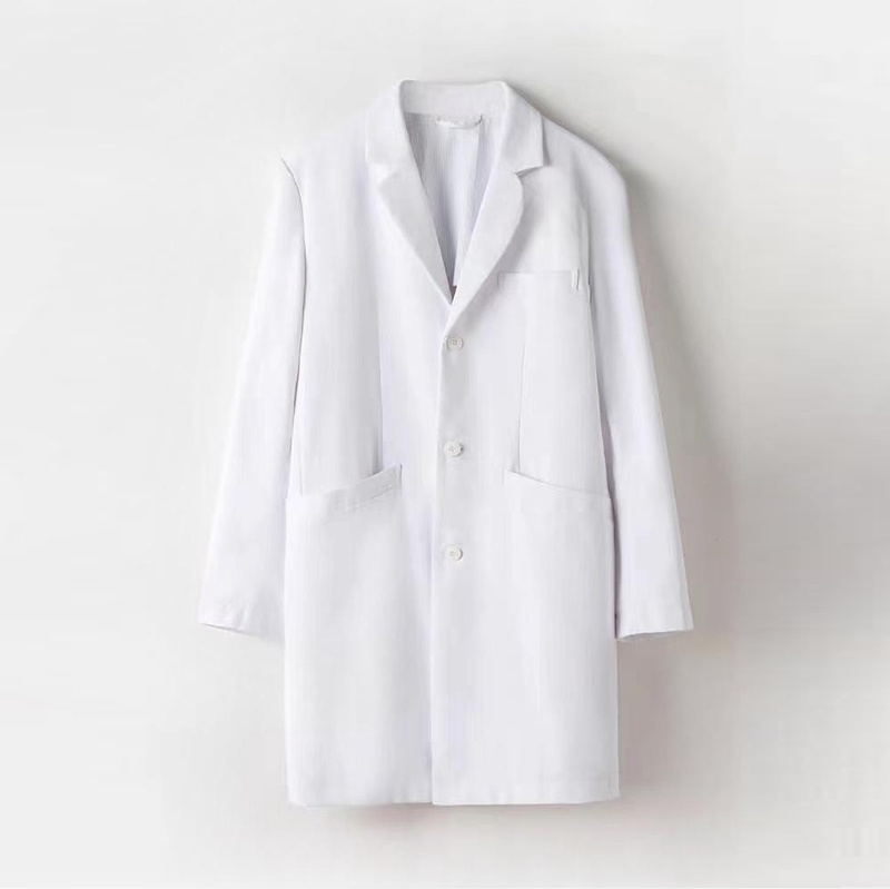 Uniforme del doctor de la manga larga de los hombres