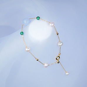 Pearl bracelet jade bracelet