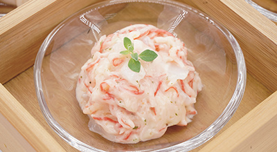 Imitation crab and Mayonnaise