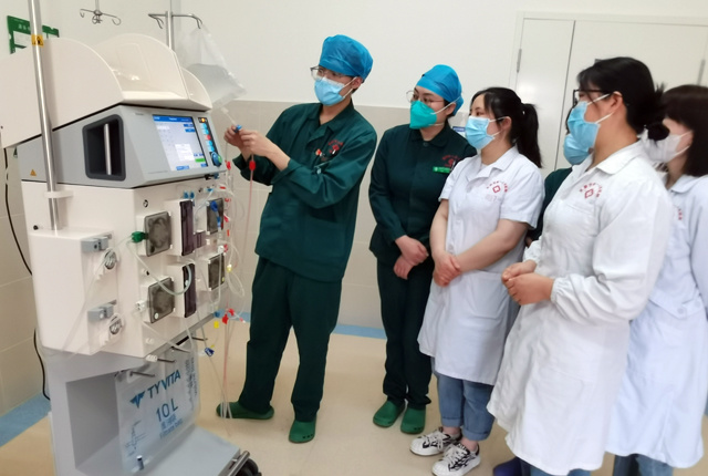 重症医学科开展血液净化护理练兵