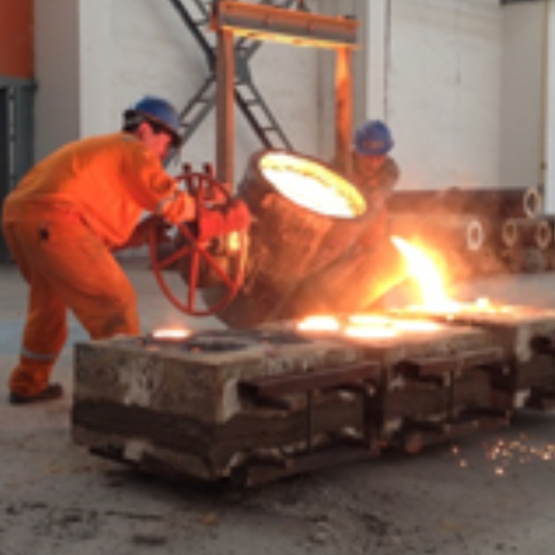 Sand casting