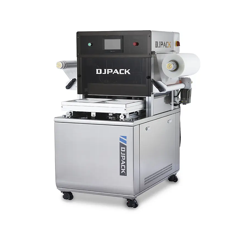 HIGH QUALITY FOOD PRESERVATION SEMI-AUTOMATIC VACUUM SKIN PACKAGING MACHINE
