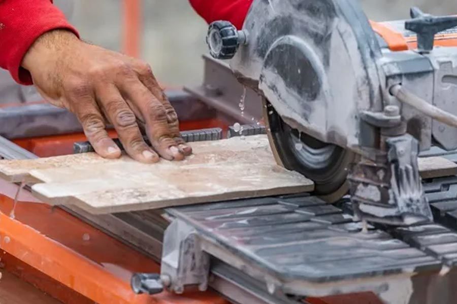 How to Cut Ceramic Tile With a Miter Saw