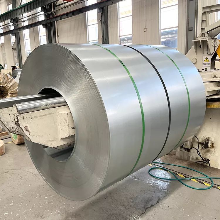 Oriented silicon steel coil