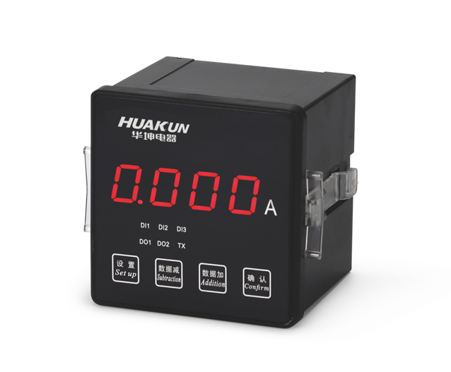 Digital single-phase ammeter