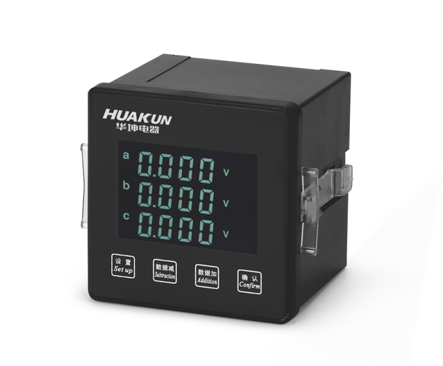 Three phase LCD Multi-Functional Power meter