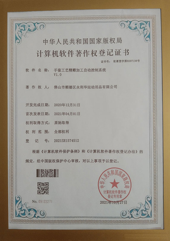 Computer Software Copyright Registration Certificate 02