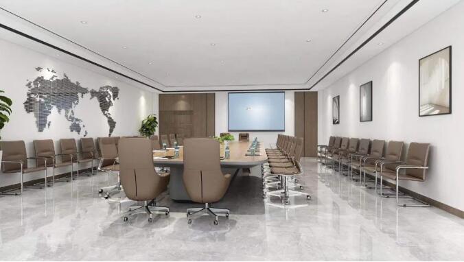 Factory meeting room