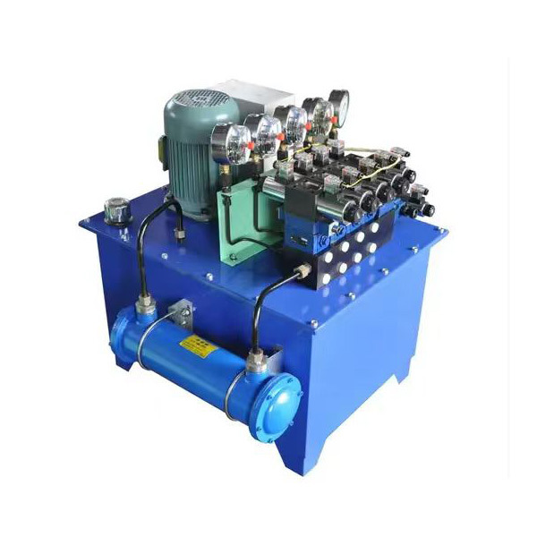 Low pressure hydraulic pump station