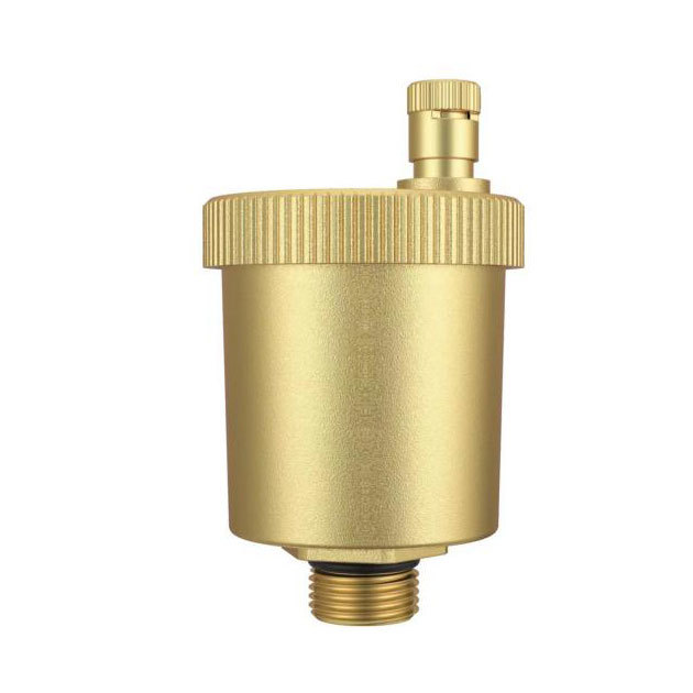Brass in-line automatic exhaust valve