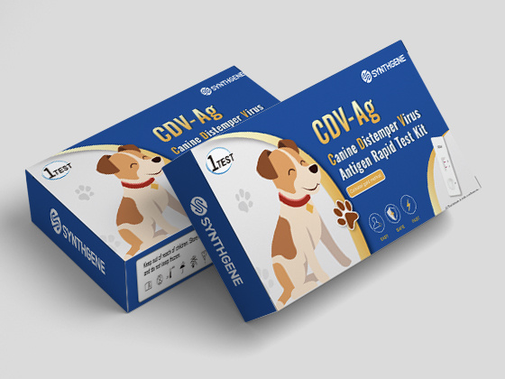 Canine Distemper Virus Antigen Rapid Test Kit(Colloidal gold method)