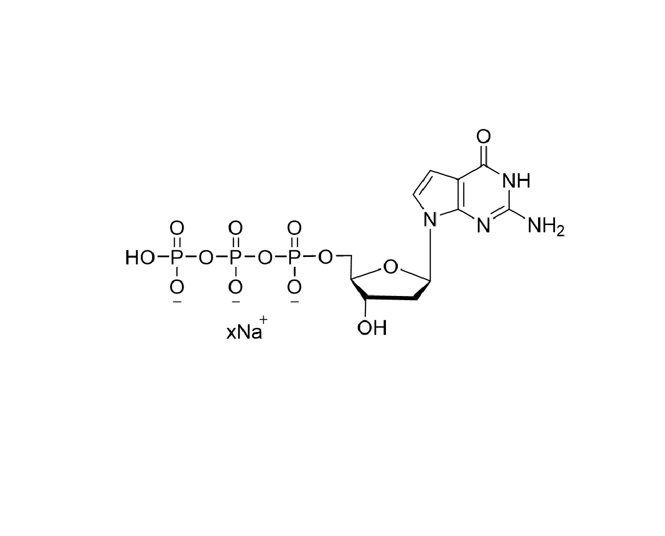 7-deaza-dGTP 100mM Sodium Solution