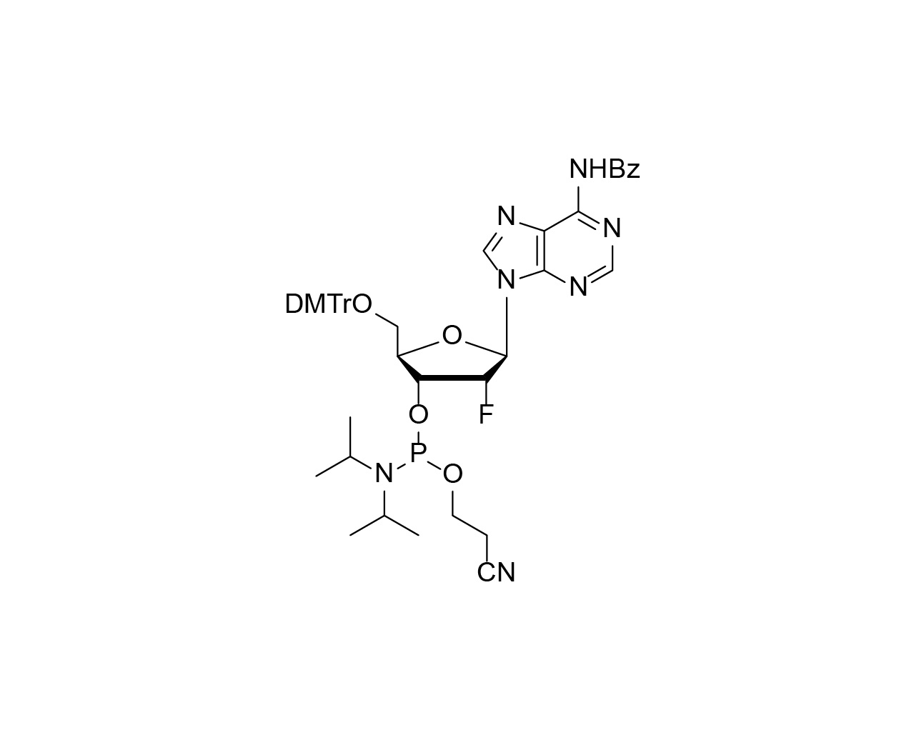 DMTr-2'-F-dA(Bz)-3'-CE-Phosphoramidite