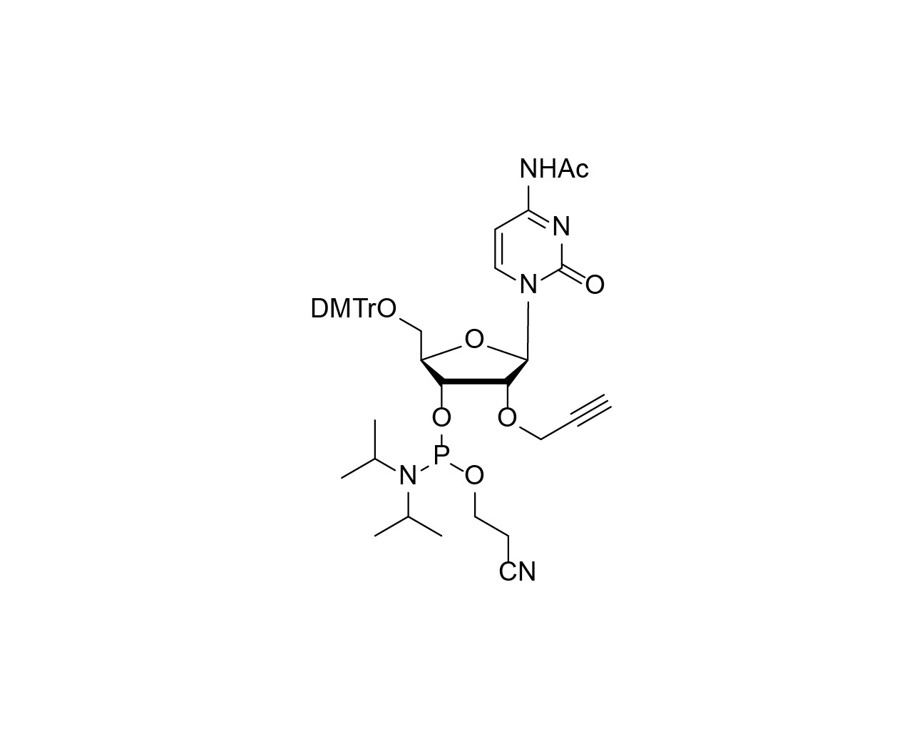 DMTr-2'-O-propargyl-rC(Ac)-3' -CE-Phosphoramidite
