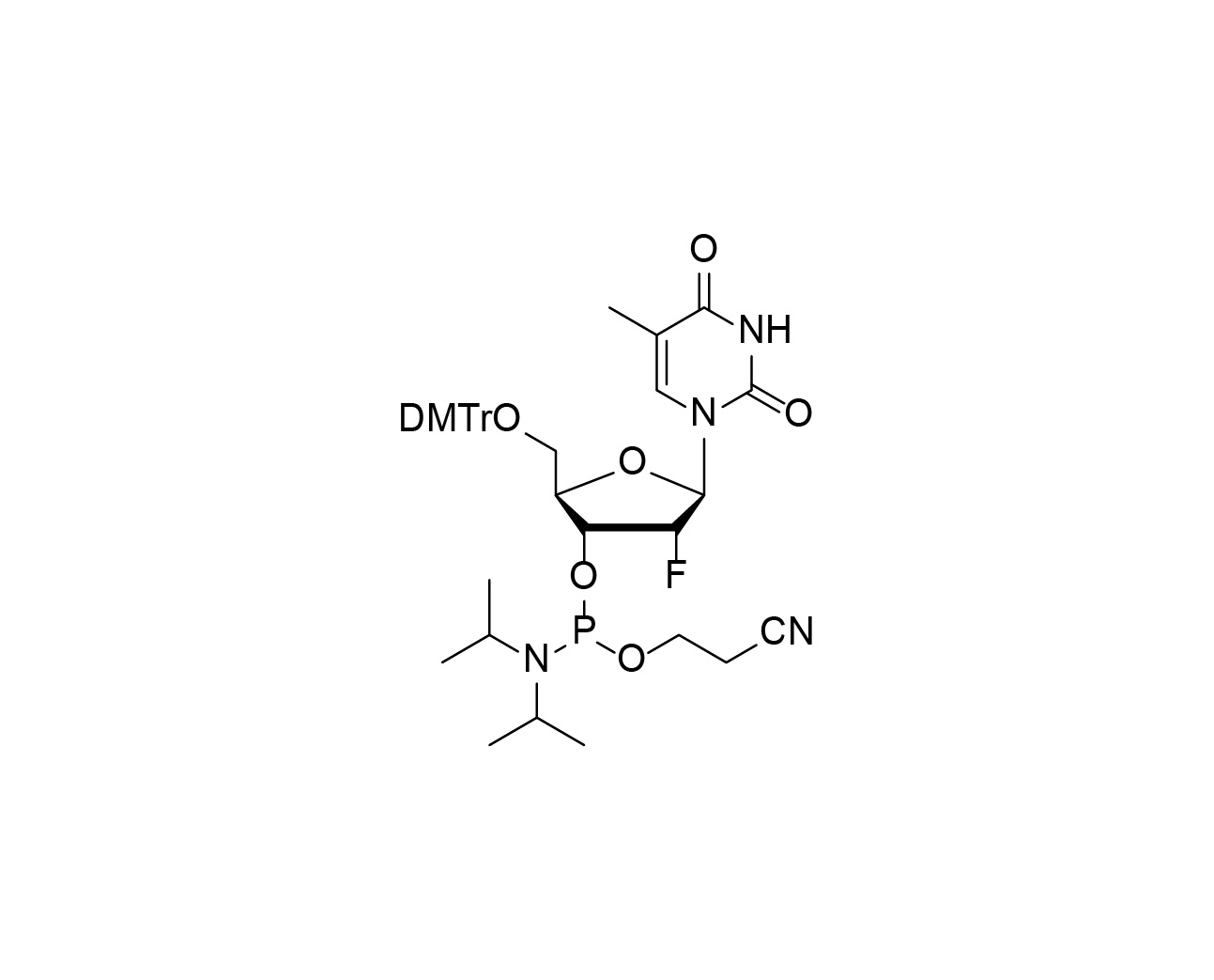 DMTr-2'-F-dT-3'-CE-Phosphoramidite