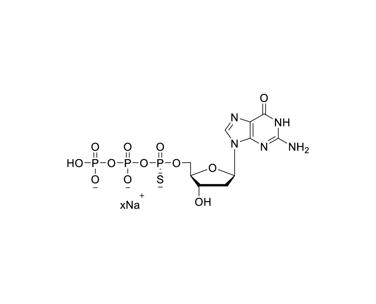 dGTPαS (Rp isomer) 100mM Sodium Solution