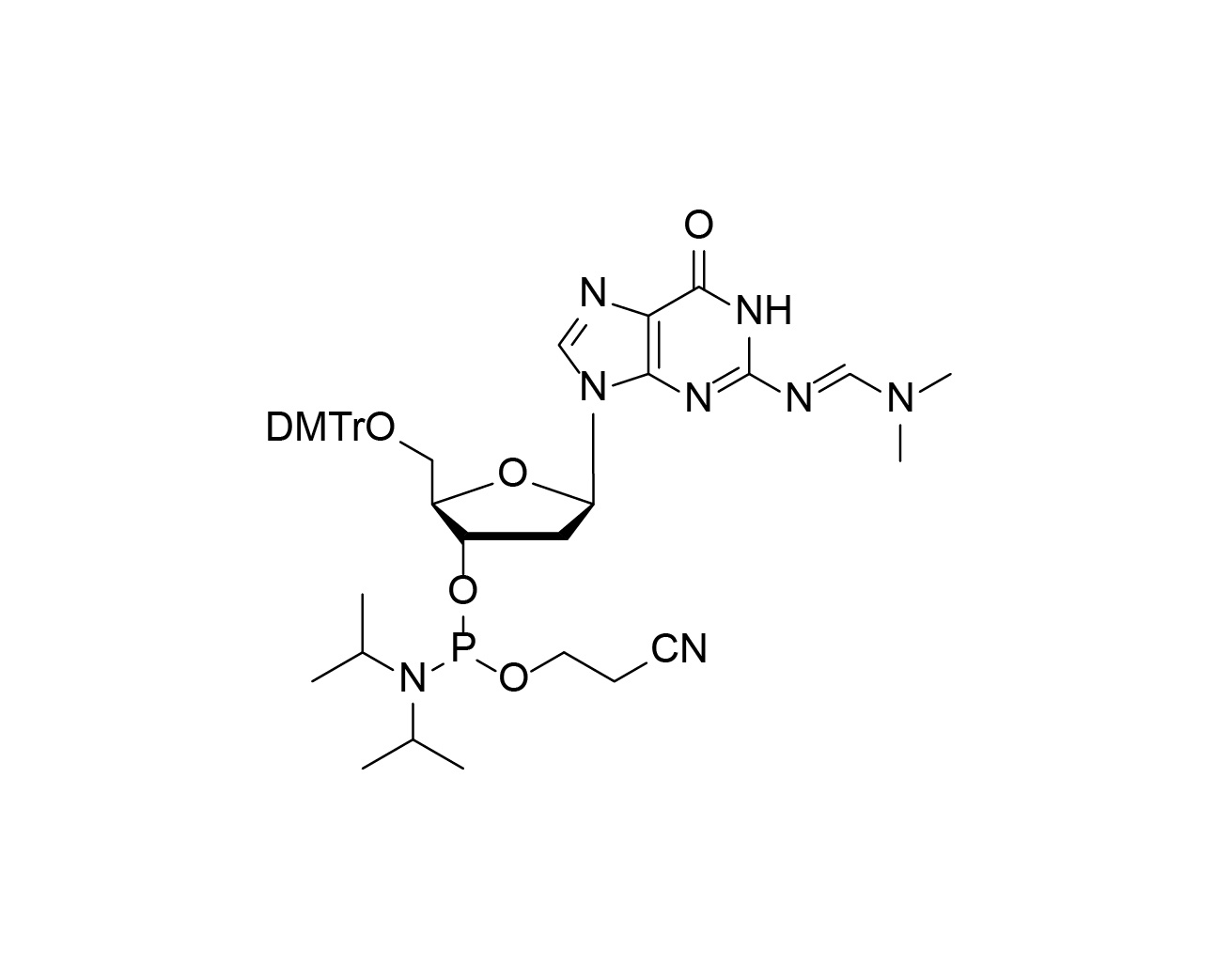 DMTr-dG(dmf)-3'-CE-Phosphoramidite