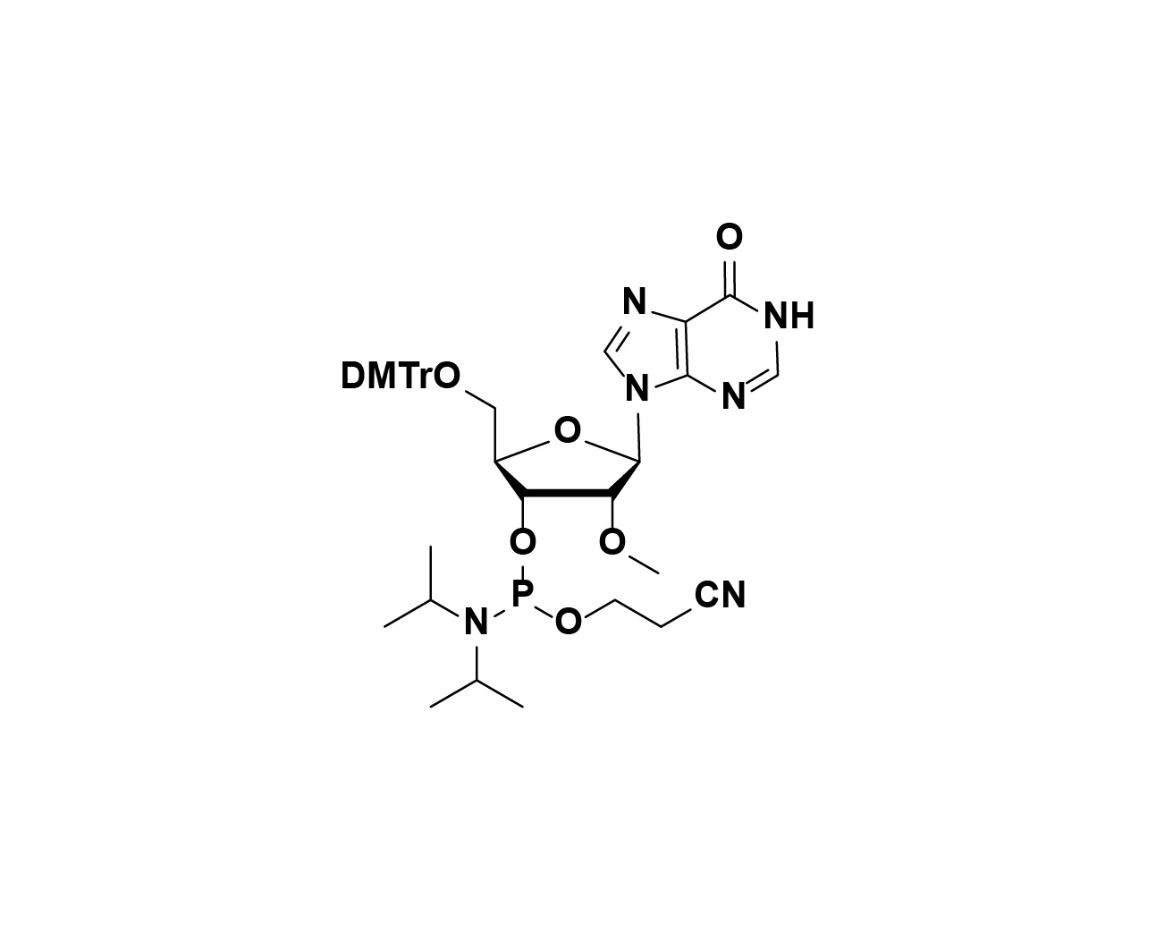DMTr-2'-O-Me-rI-3'-CE-Phosphoramidite