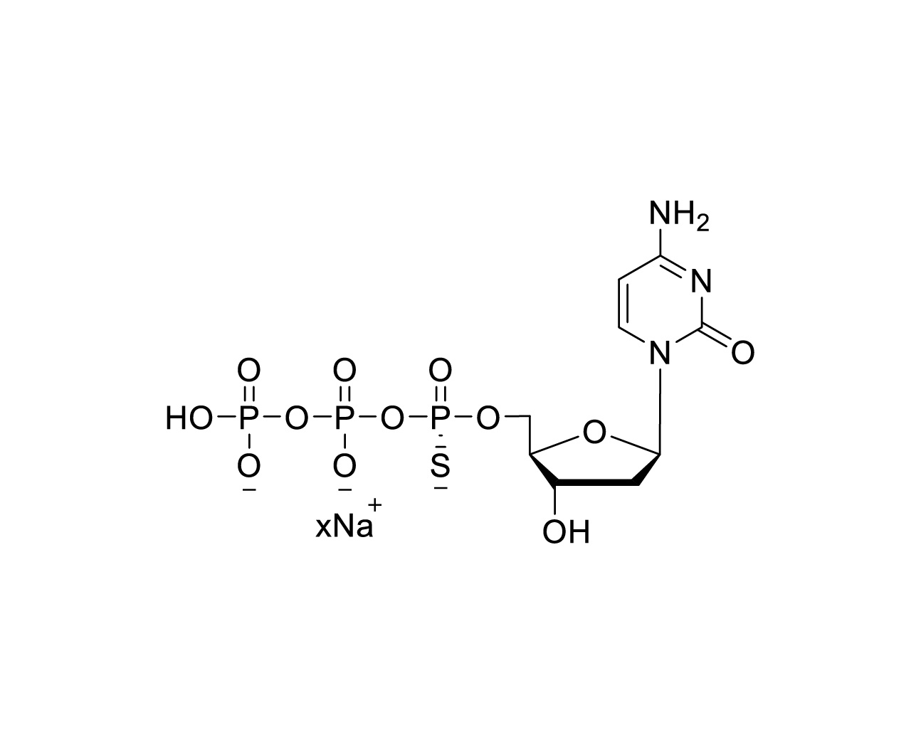 dCTPαS (Rp isomer) 100mM Sodium Solution