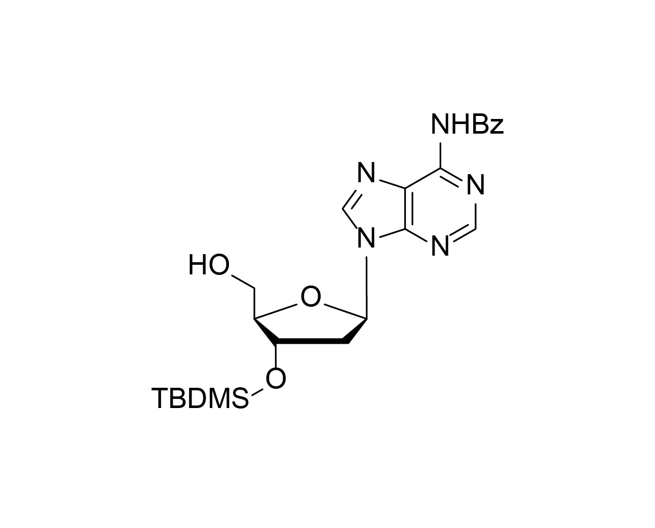 3'-O-TBDMS-2'-dA(Bz)