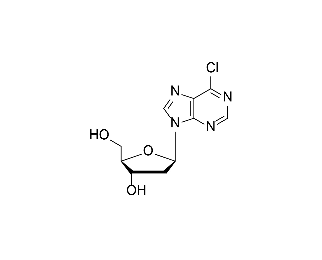 6-Cl-purine-2'-deoxyriboside