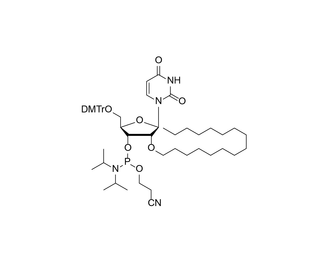 DMTr-2'-O-C16-rU-3'-CE-Phosphoramidite