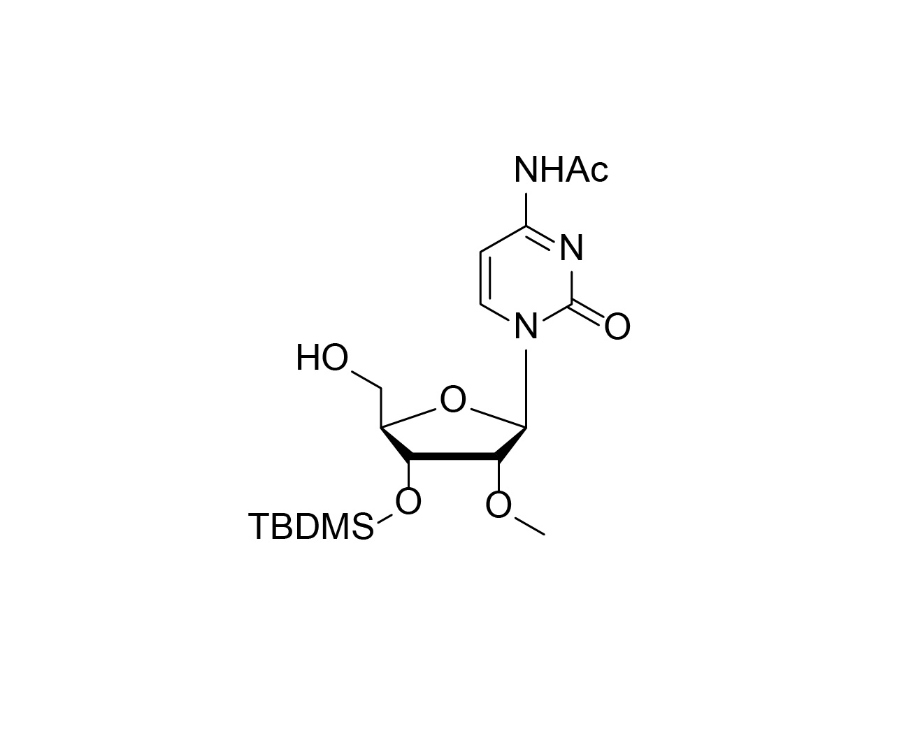3'-O-TBDMS-2'-O-Me-rC(Ac)