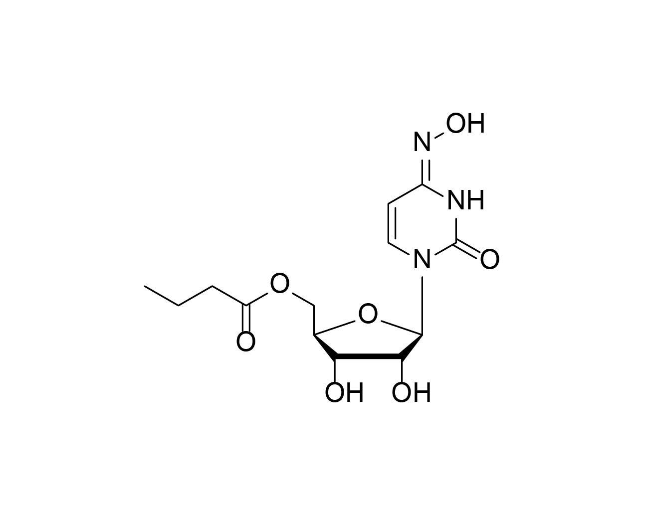 N4-OH-5'-O-Butyryl-rC