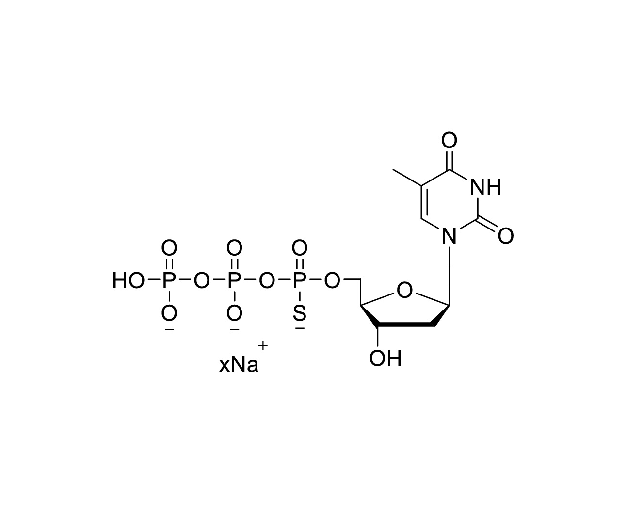dTTPαS 100mM Sodium Solution