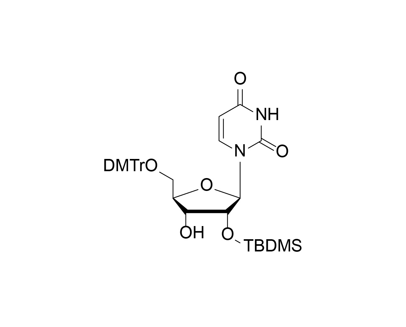 5'-O-DMTr-2'-O-TBDMS-rU