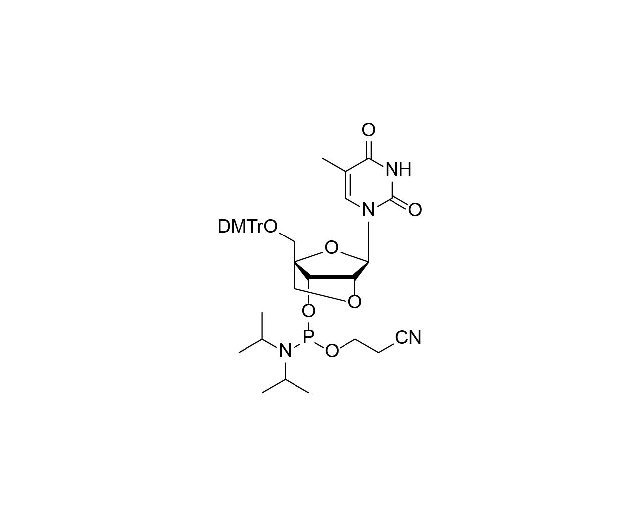DMTr-2'-O-4'-C-Locked-rT-3'-CE-Phosphoramidite