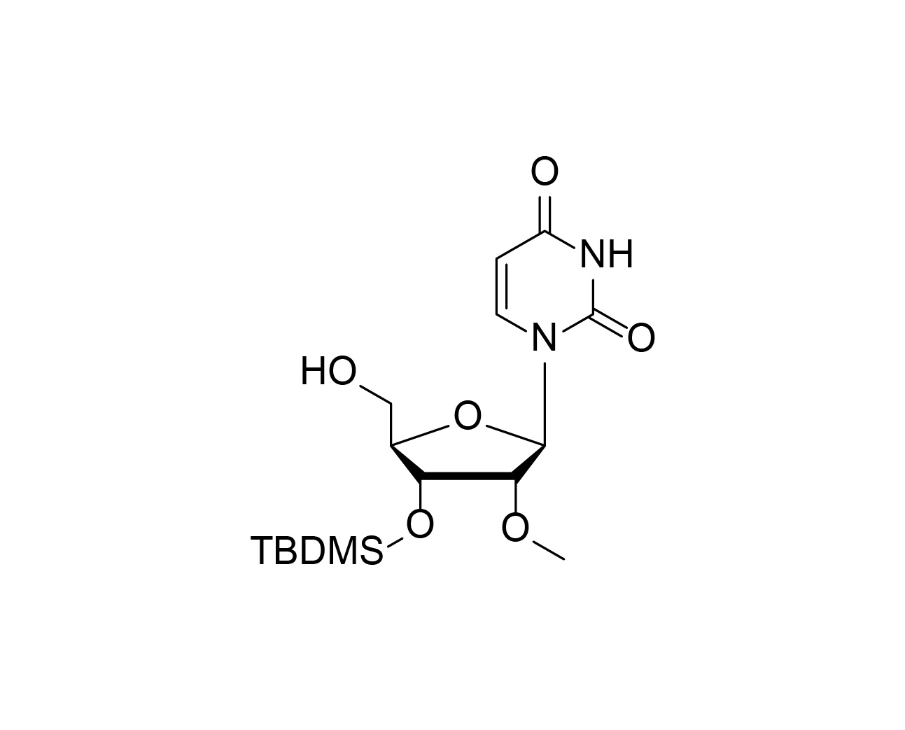 3'-TBDMS-2'-O-Me-rU