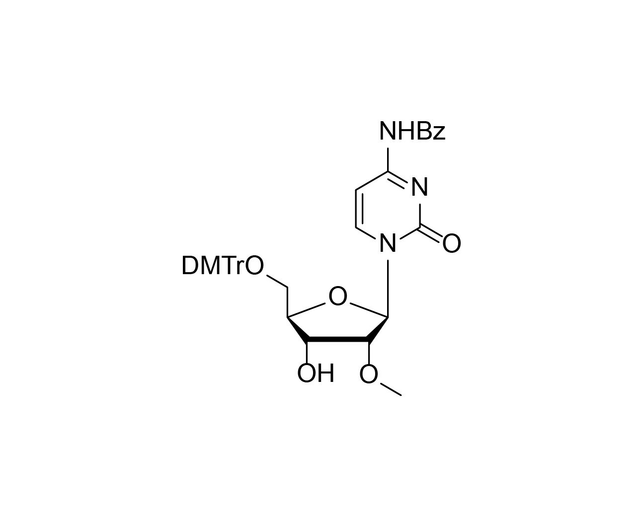 5'-O-DMTr-2'-O-Me-rC(Bz)