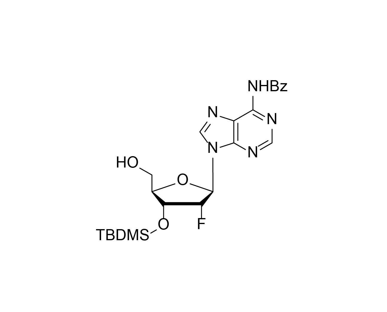 3'-O-TBDMS-2'-F-dA(Bz)