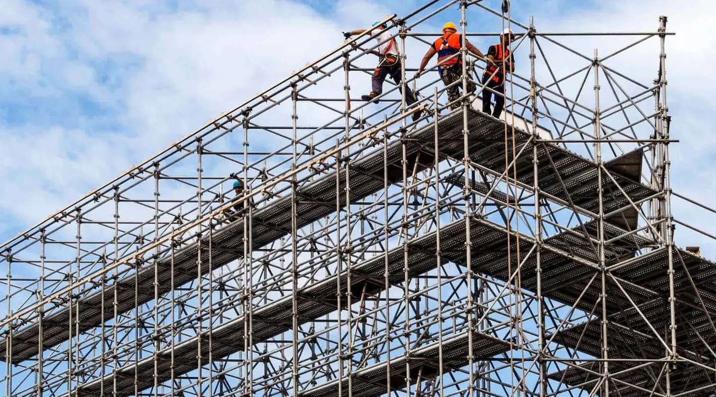 Scaffolding engineering construction