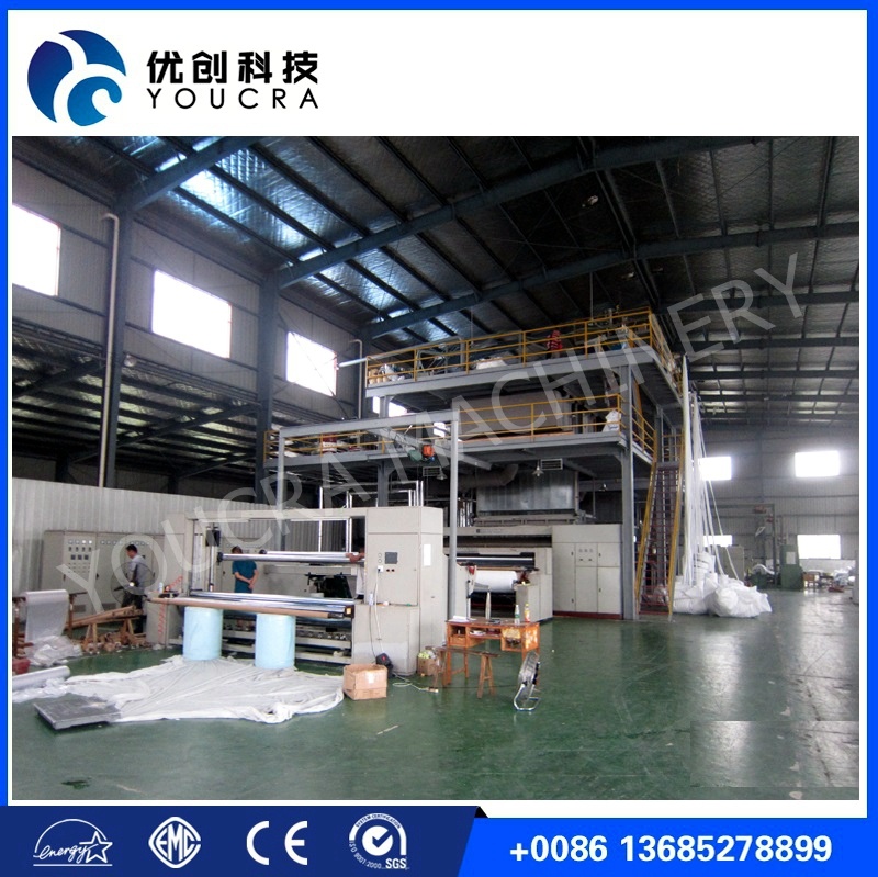 ISO9000 certiificate PP Spunbond nonwoven fabric making machine 3200SS