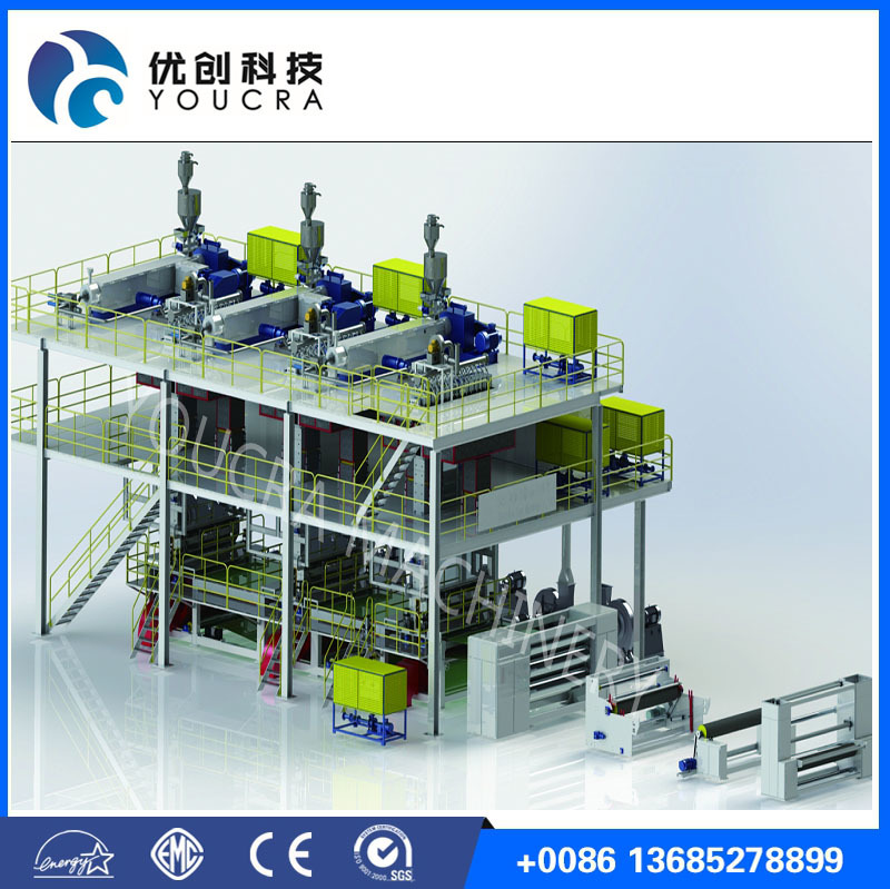nonwoven machine 1600SSS, 3200SSS