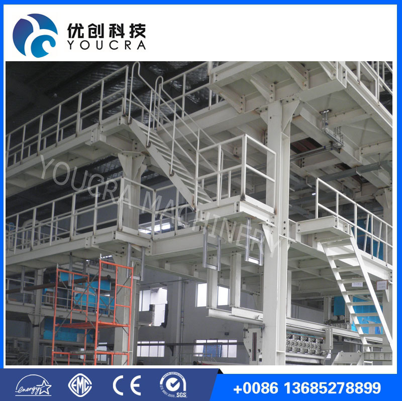 YC-2400mm /YC-3200mm/ YC-1600mm SMS PP Spunbond Non Woven Fabric Making Machine High Speed