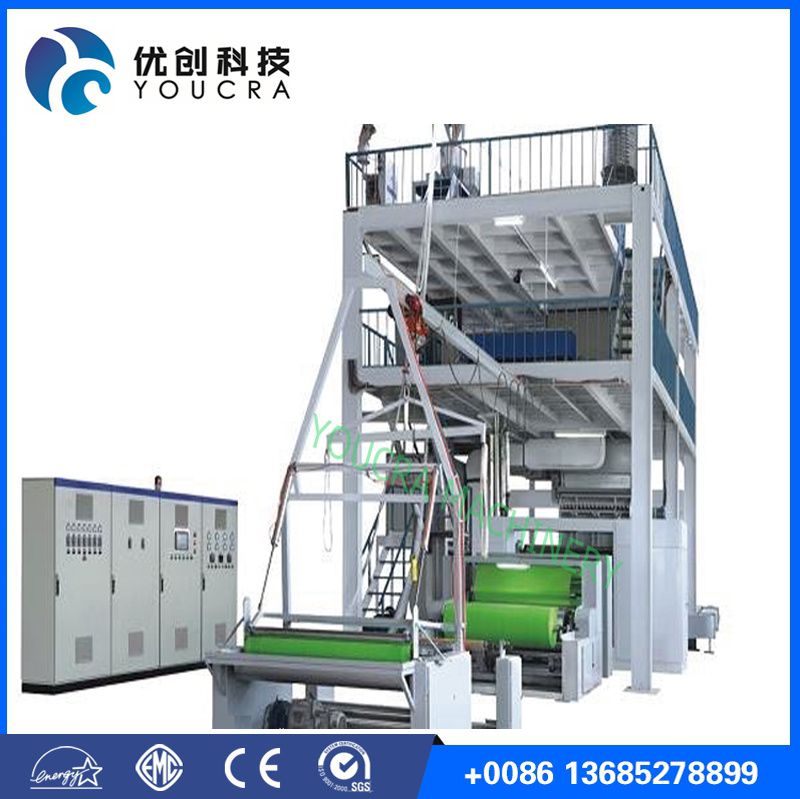 ISO9000 certiificate PP Spunbond nonwoven fabric making machine 2400S,3200S