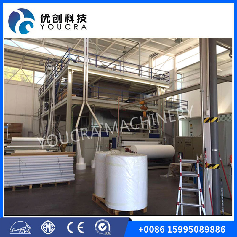 CE certified polypropylene spunbond nonwoven fabric manufacturing machinery 1600 stainless steel, 2400 stainless steel, 3200 stainless steel.