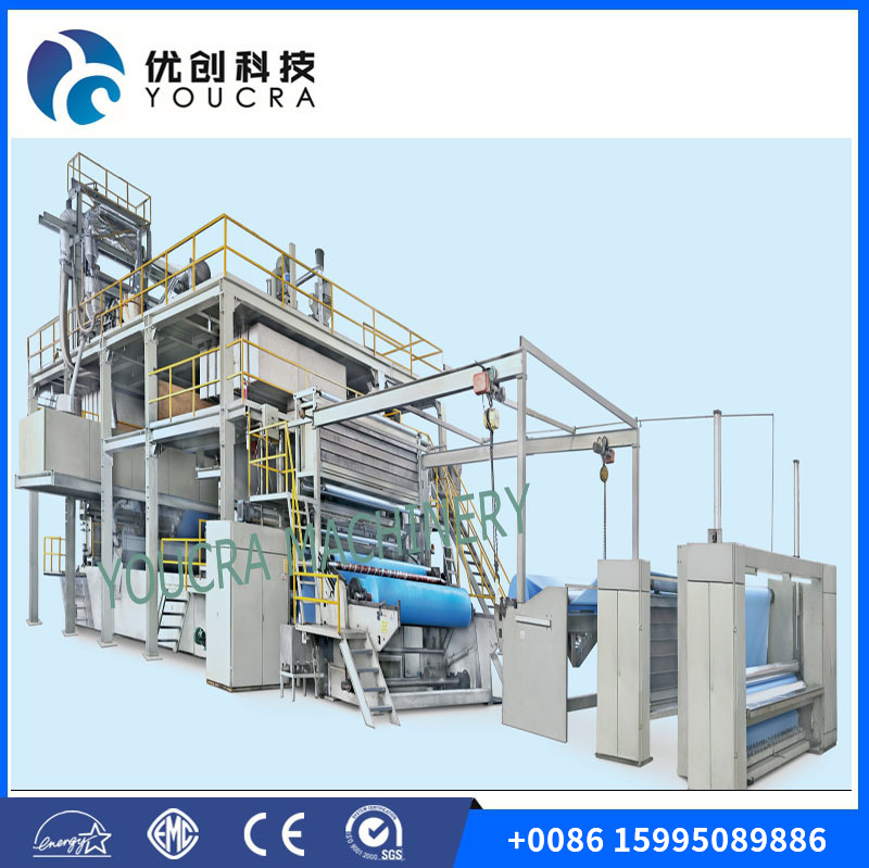 Polypropylene spun-bonded nonwoven fabric manufacturing machinery 1600sms 2400sms