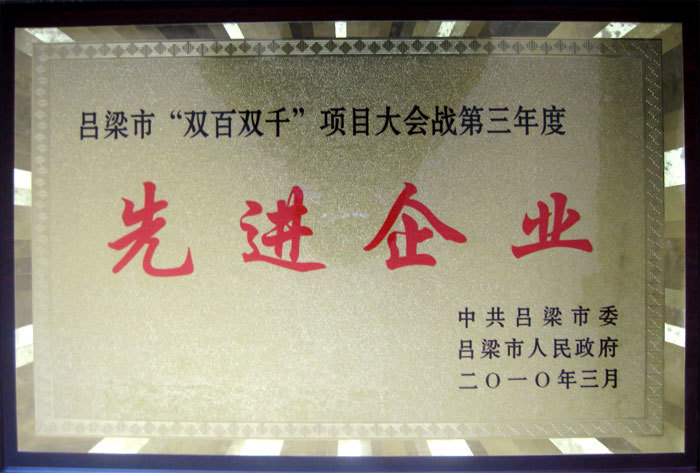 先进企业 先进企业