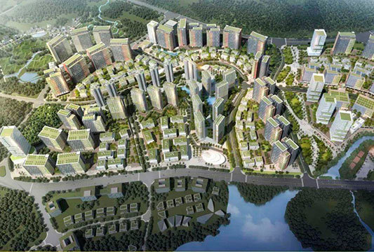 广东腾越建筑工程有限公司 新圩梅龙湖智能制造产业新城一期一标消防工程