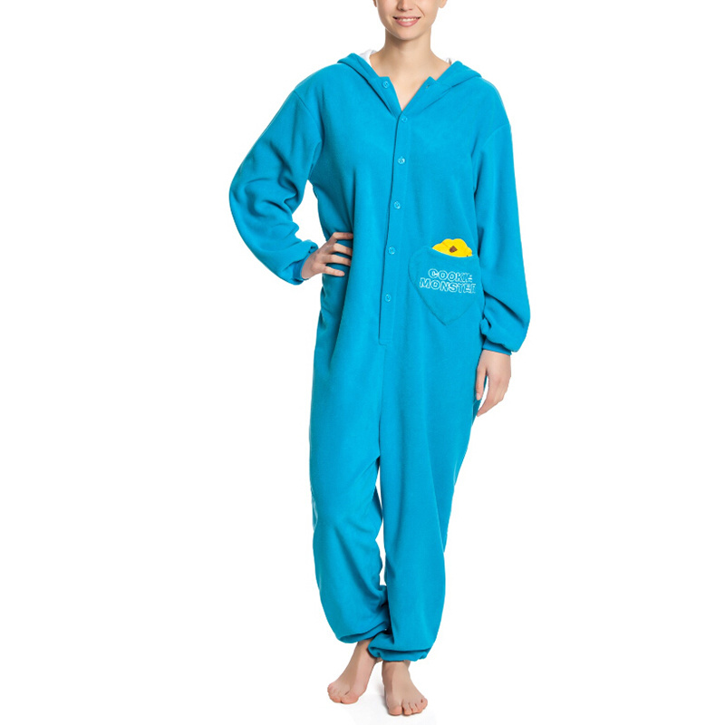 Sesame Street Cookie Monster Sticky Eye Overall